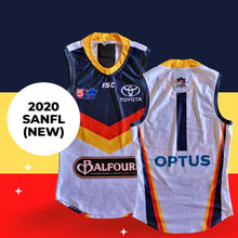 Load image into Gallery viewer, 2020 Adelaide Crows SANFL AWAY Player Issue Guernsey
