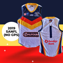 Load image into Gallery viewer, 2019 Adelaide Crows SANFL AWAY Player Issue Guernsey - NO GPS
